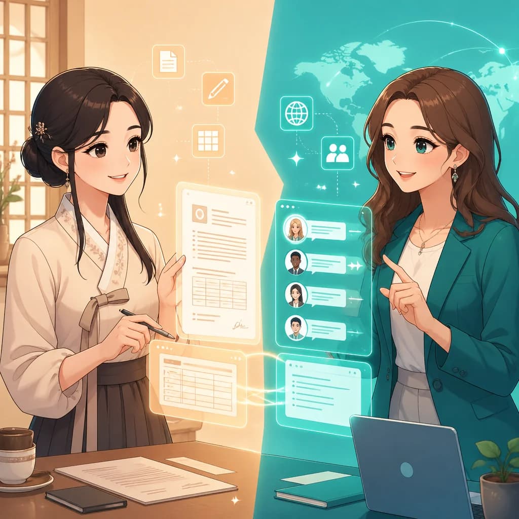 뤼튼와 ChatGPT AI 비교 캐릭터 이미지